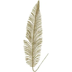 Branche décorative à paillettes doré