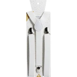 Bretelles fantaisies noires ou blanches L100cm