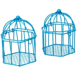 Cage à dragées bleue x2