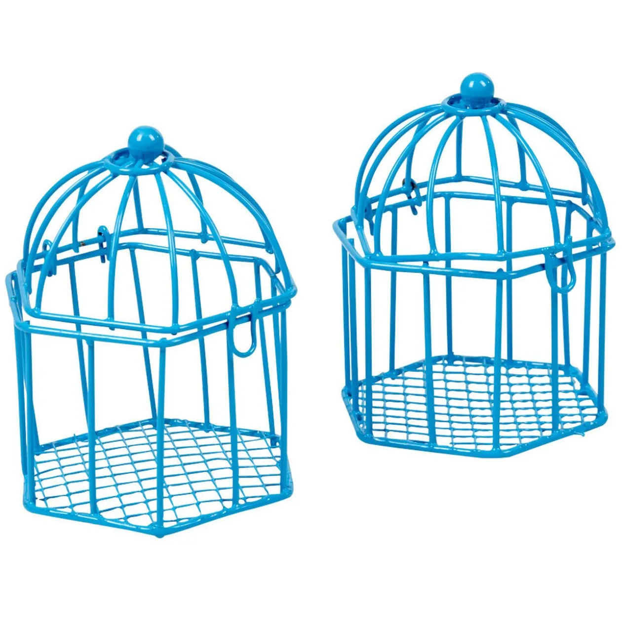 Cage à dragées bleue x2