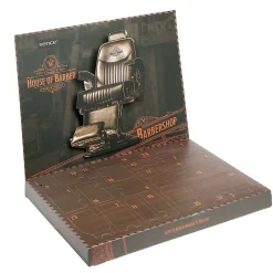 Calendrier de l'Avent homme barbier Sence 24 cases