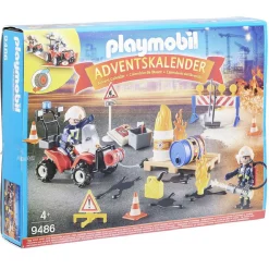 Calendrier de l'Avent pompier Playmobil