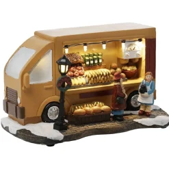 Camion primeur déco à led pour village de Noël