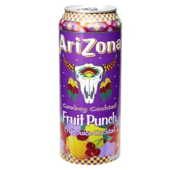 Canette boisson Arizona cocktail de jus de fruits 50cl