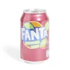 Canette Fanta boisson pétillante fraise kiwi 33cl