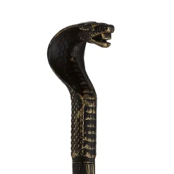 Canne tête de serpent accessoire déguisement Halloween