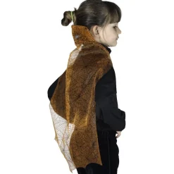 Cape Halloween pour enfant 7/9 ans orange violet ou vert
