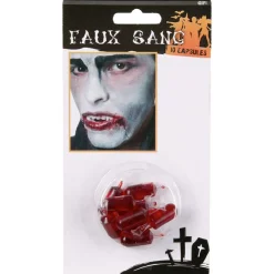 Capsule faux sang x10