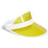 Casquette visière adulte jaune
