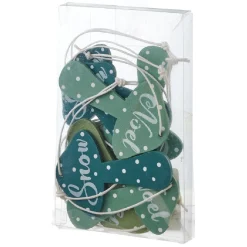 Champignon de Noël à suspendre x9