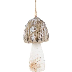 Champignon de Noël brut à suspendre