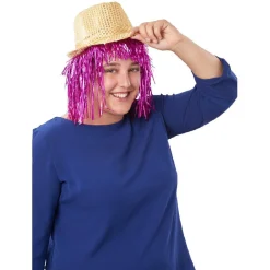 Chapeau à sequins doré ou argenté