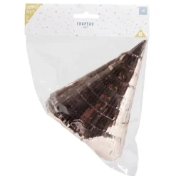 Chapeau de fête rose gold x5