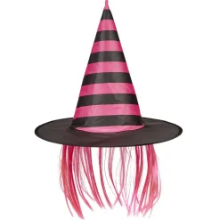 Chapeau de sorcière adulte Halloween Ø40xH38cm