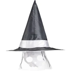 Chapeau de sorcière en textile Ø36 cm