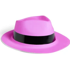 Chapeau fantaisie plastique flashy