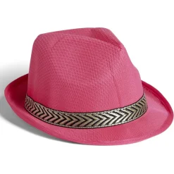 Chapeau fantaisie polyester flashy