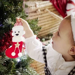 Chaussette à suspendre ourson 