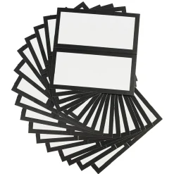 Chevalet marque place x 20 noir et blanc