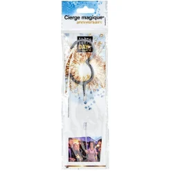 Cierge magique chiffre 3