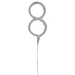 Cierge magique chiffre 8