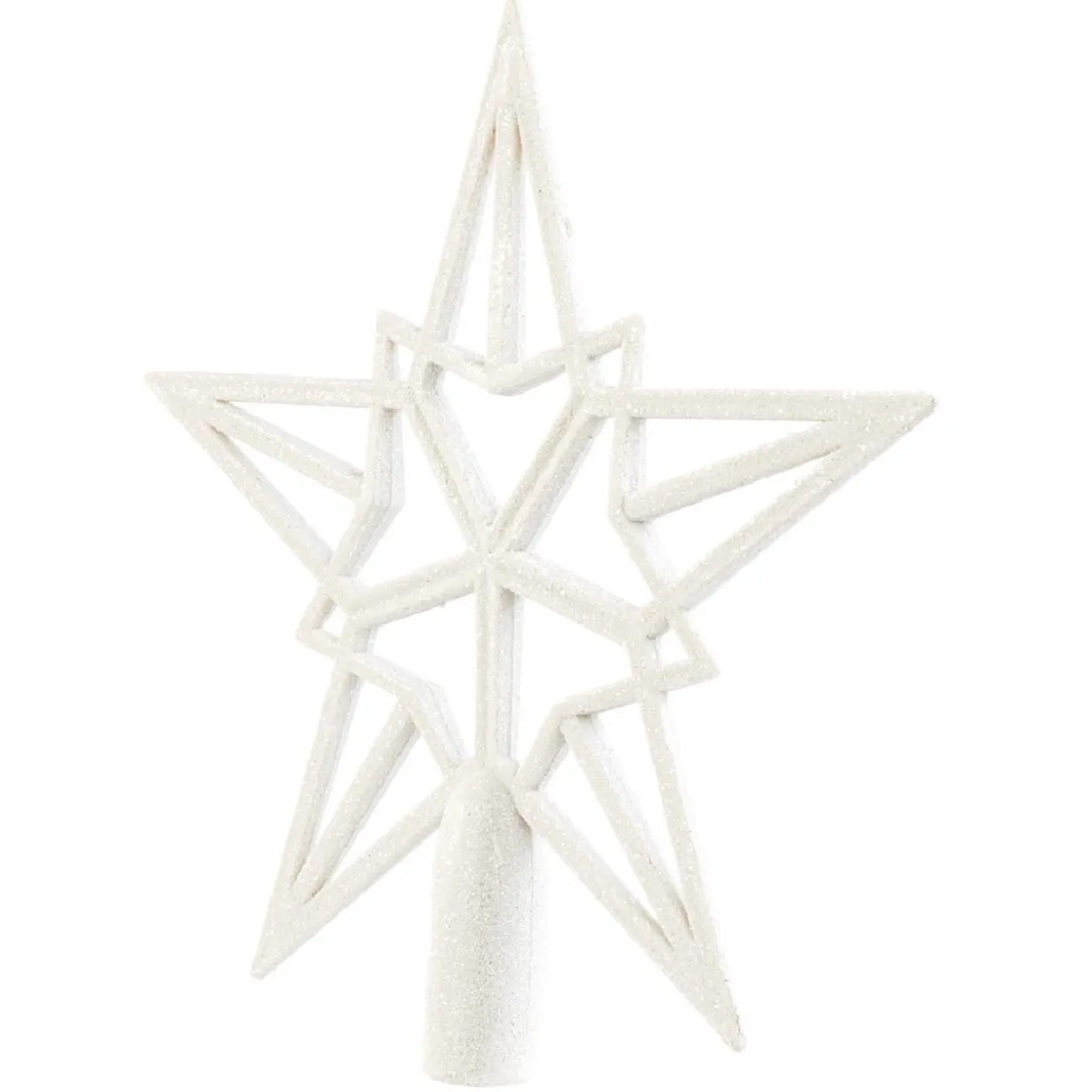 Cimier tête de sapin Noël étoile design