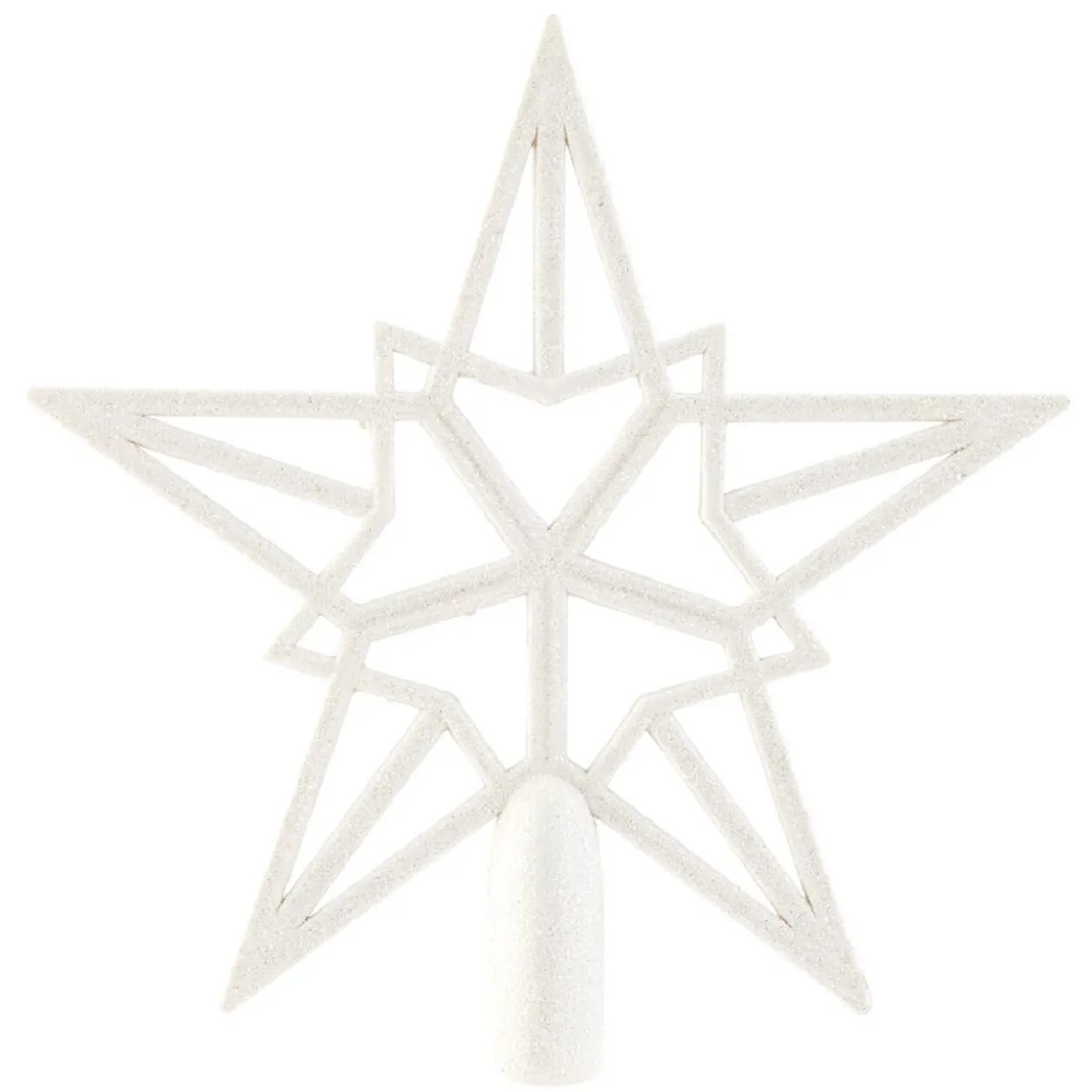 Cimier tête de sapin Noël étoile design