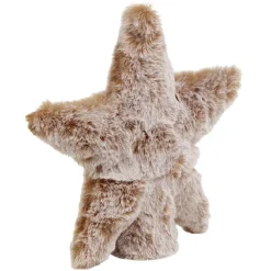 Cimier tête de sapin Noël étoile fourrure