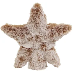 Cimier tête de sapin Noël étoile fourrure