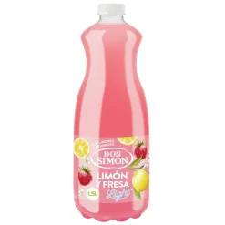 Citronnade saveur citron et fraise Don Simon bouteille 1,5L