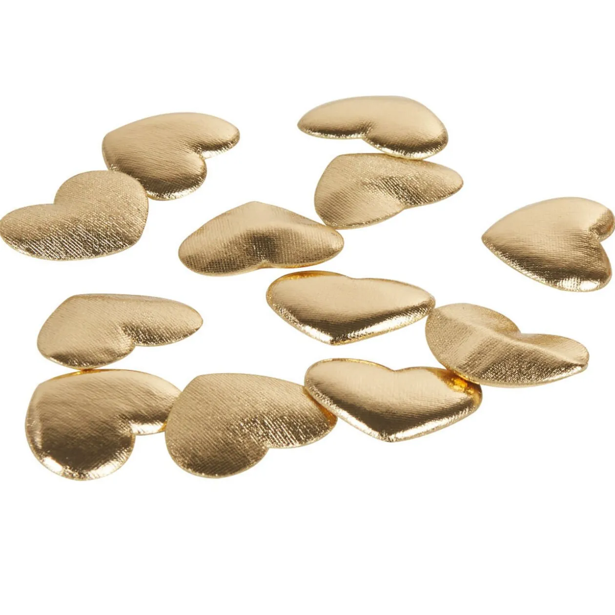Coeur en mousse doré x40
