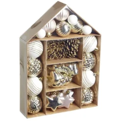 Coffret décoration à suspendre sapin x32