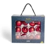 Coffret de 24 boules de Noël - 3 coloris