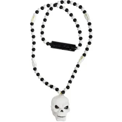 Collier Halloween lumineux fantôme ou citrouille ou chauve souris