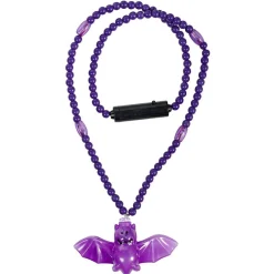 Collier Halloween lumineux fantôme ou citrouille ou chauve souris