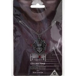 Collier toile d'araignée Halloween