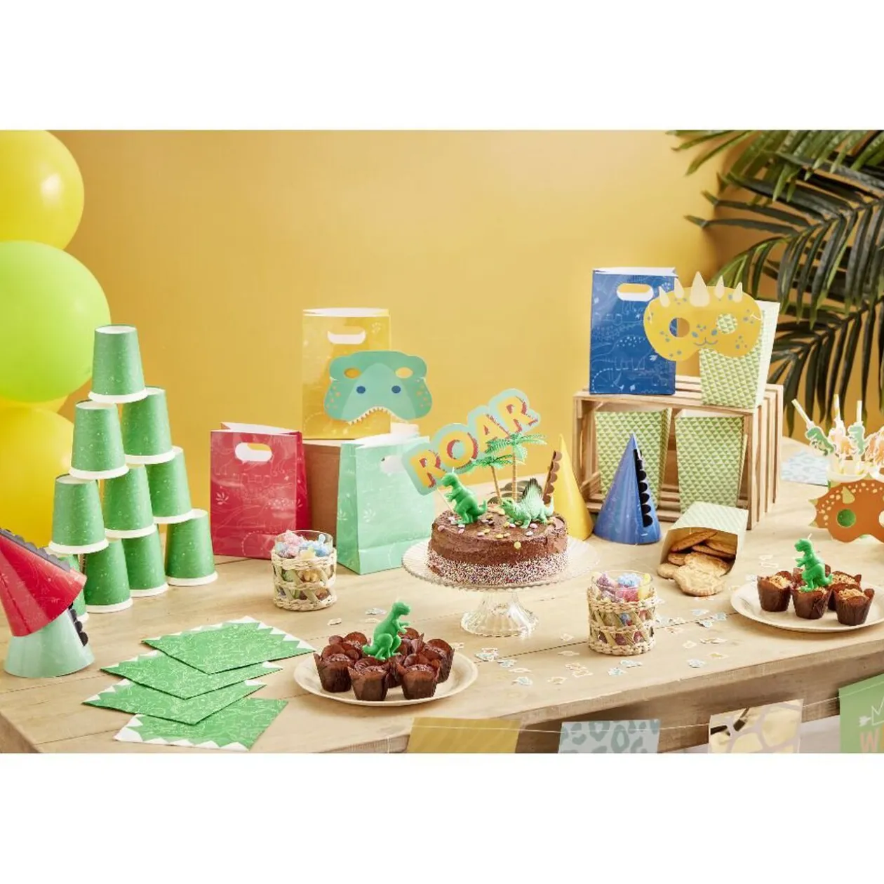 Confetti dinosaure vert 20g