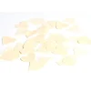 Confettis coeur ivoire en papier