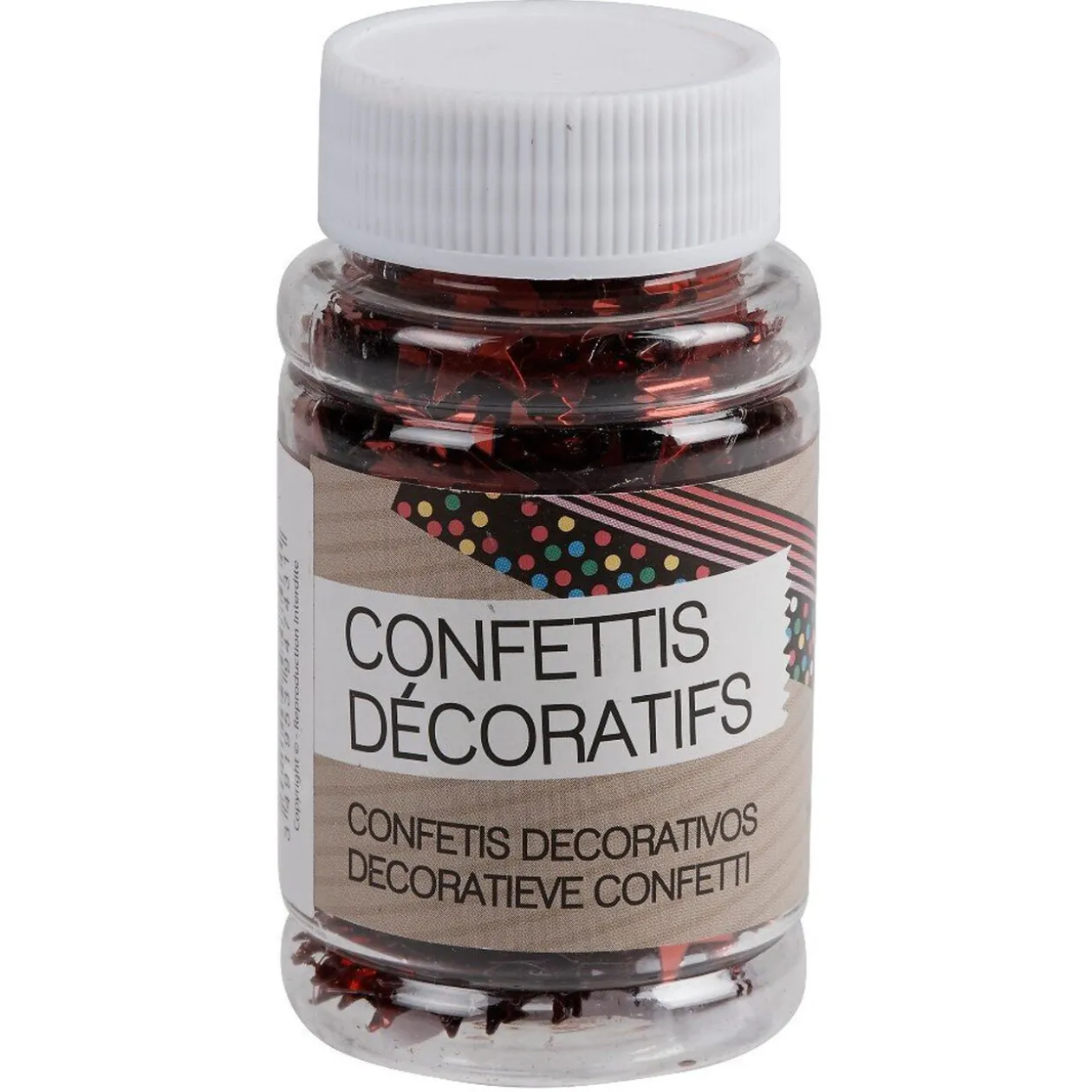 Confettis décoratifs de Noël