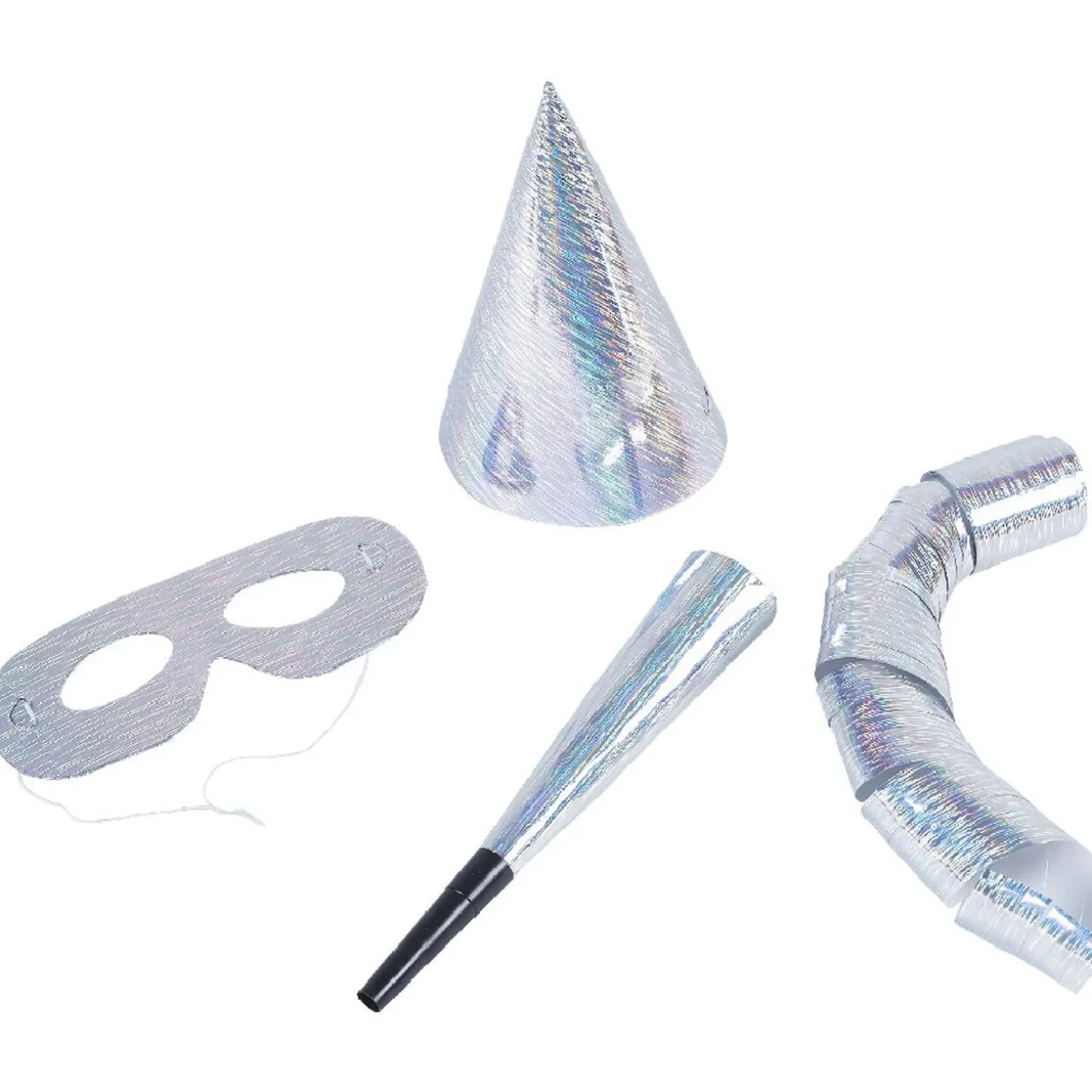 Cotillon pailleté pour 5 personnes papier