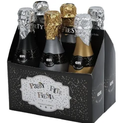 Cotillons bouteille argenté doré ou noir