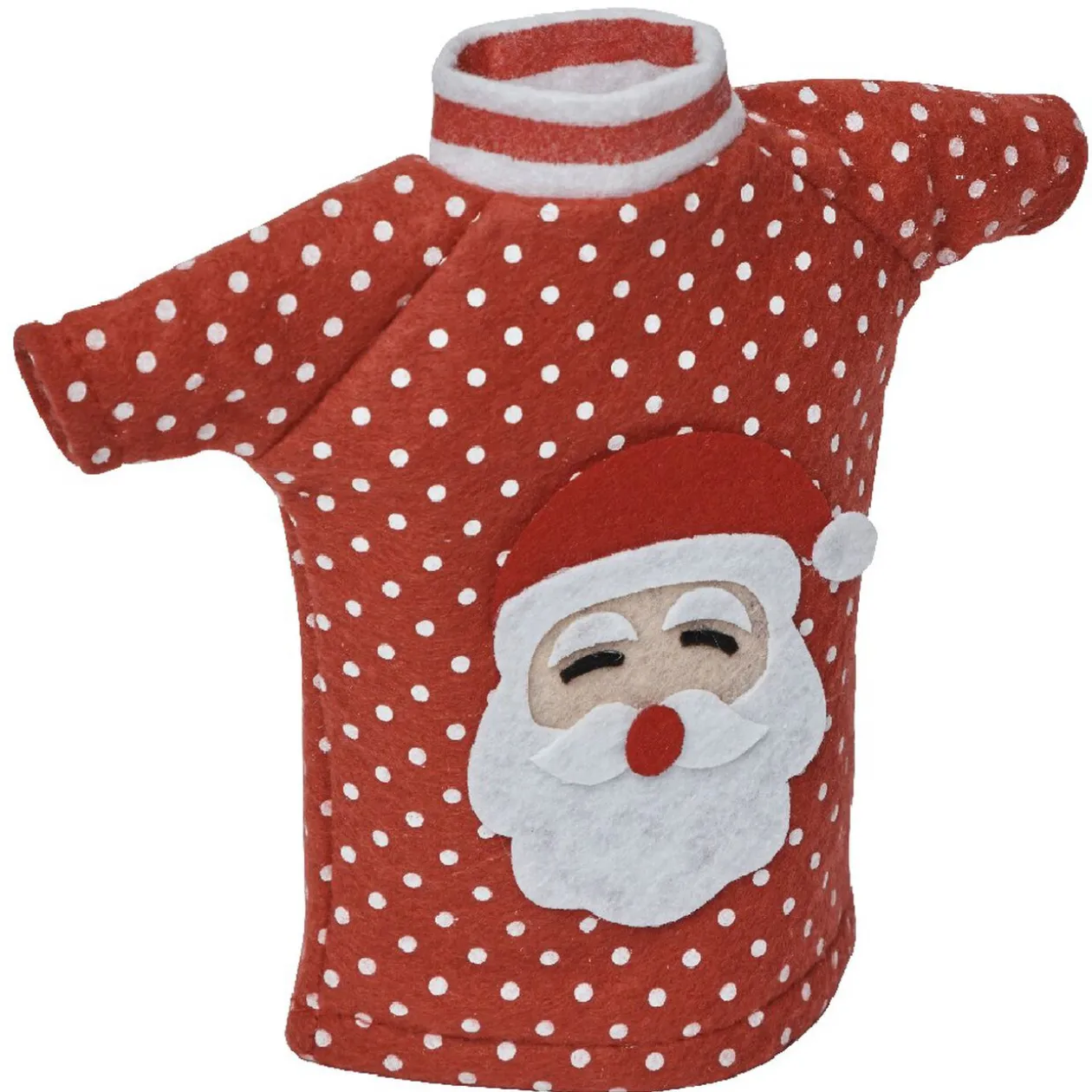 Couvre bouteille t-shirt Père Noël