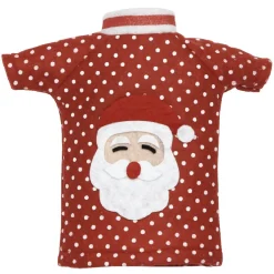 Couvre bouteille t-shirt Père Noël
