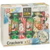 Crackers enfant Party Day motifs Noël colorés x12