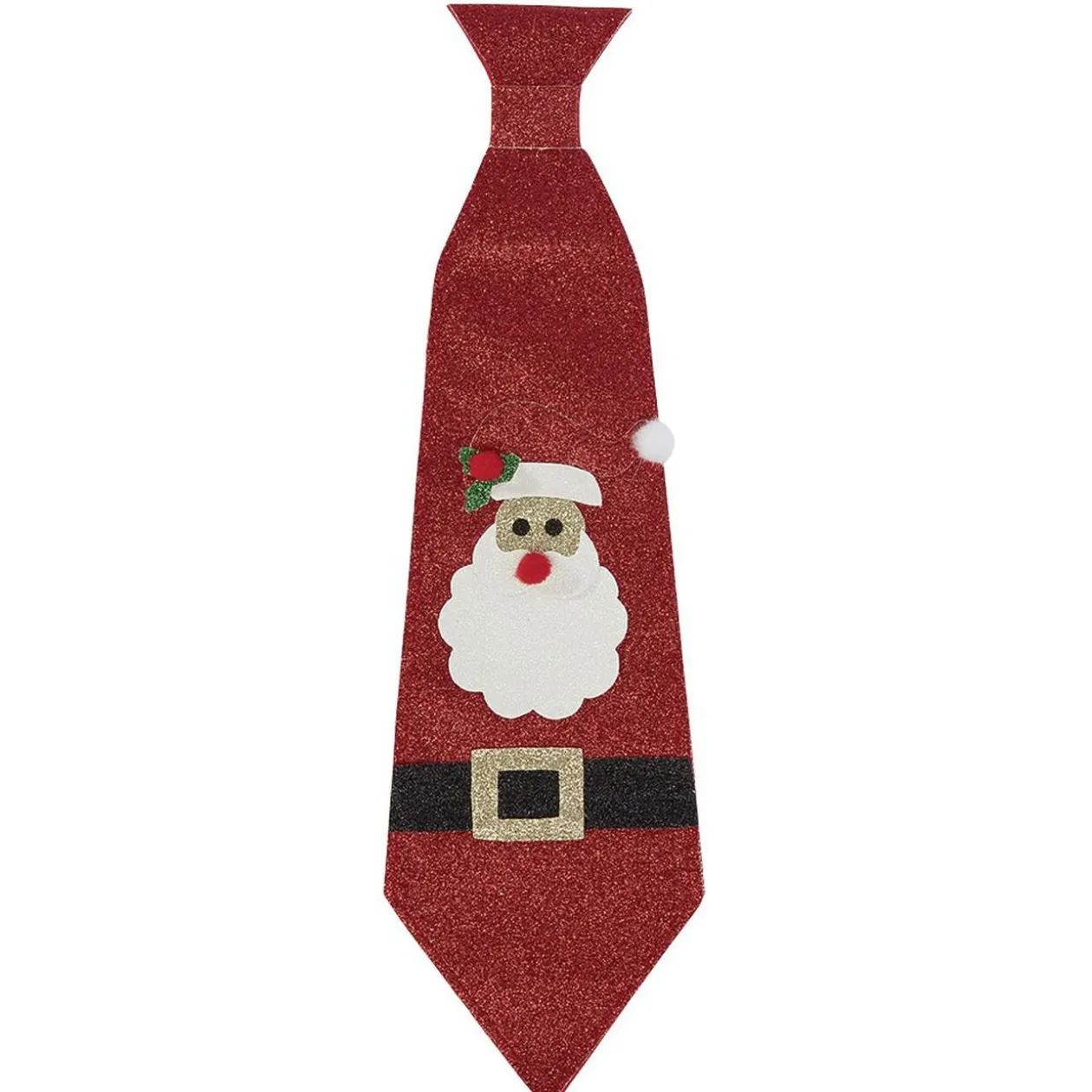 Cravate motif de Noël en tissus