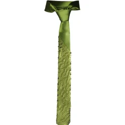 Cravate uni à paillettes