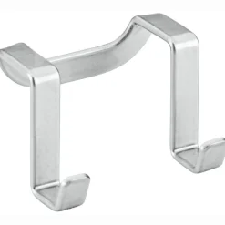 Crochet double pour porte de placard