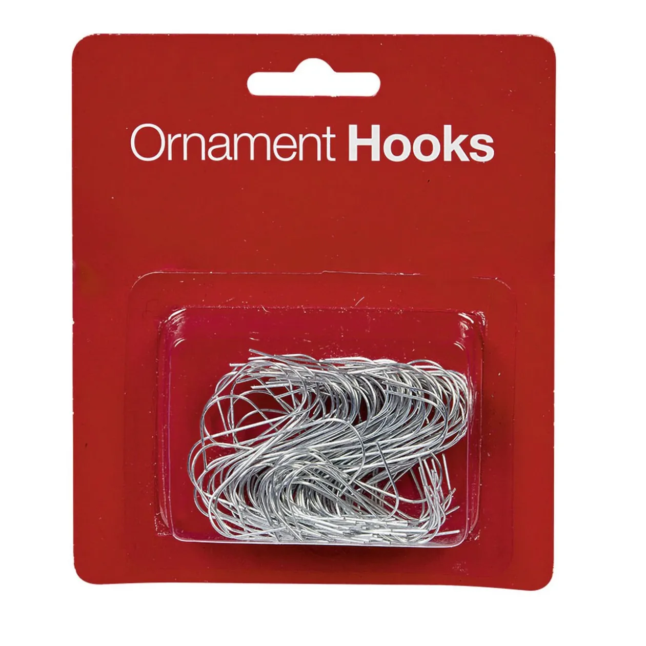 Crochet métallique argenté x100