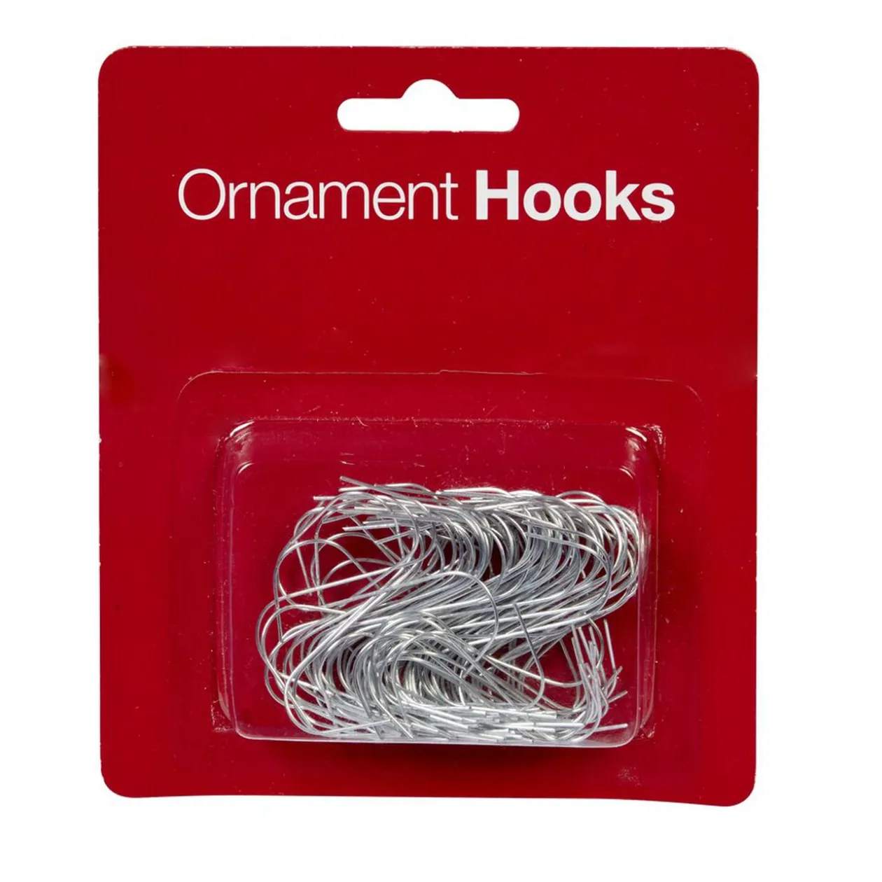 Crochet métallique argenté x100