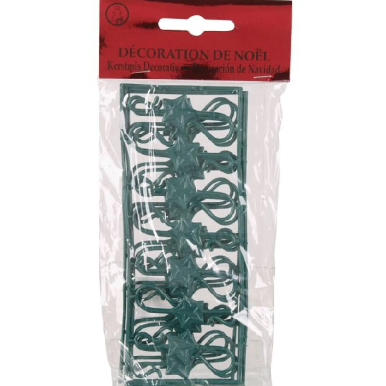 Crochet vert étoile x28